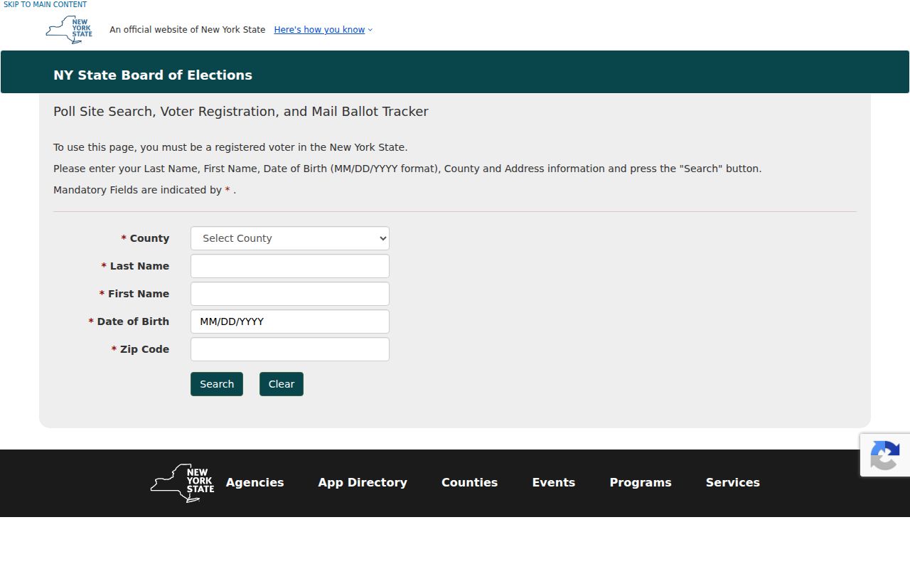 Rome residents directory New York voter lookup