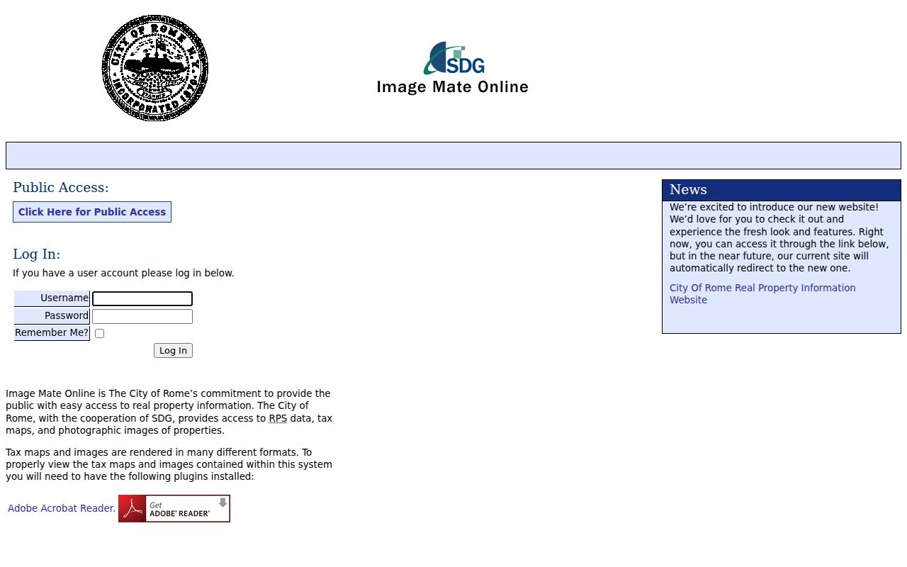 Rome residents directory property portal
