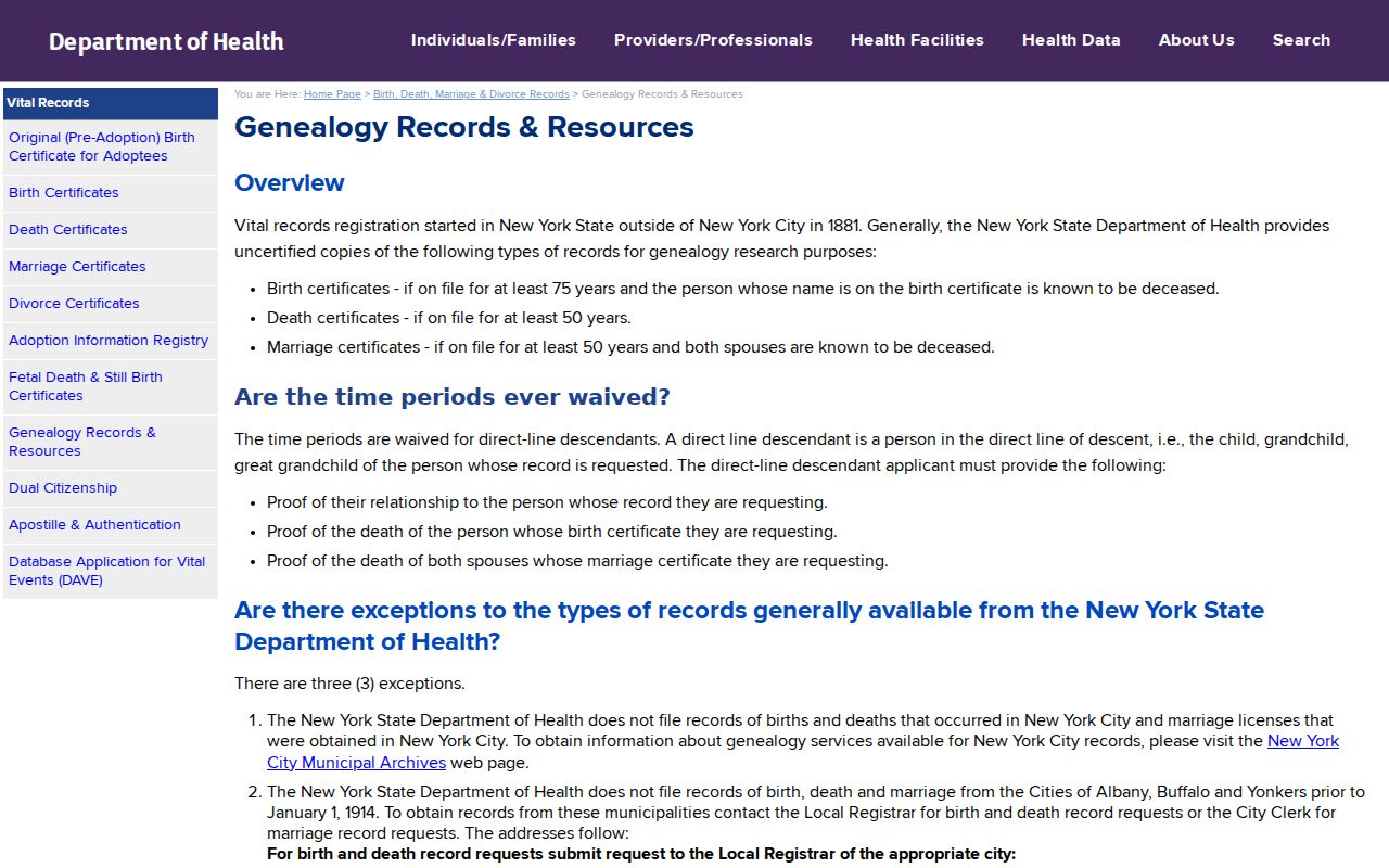 Rome resident lookup vital-record genealogy access guidance
